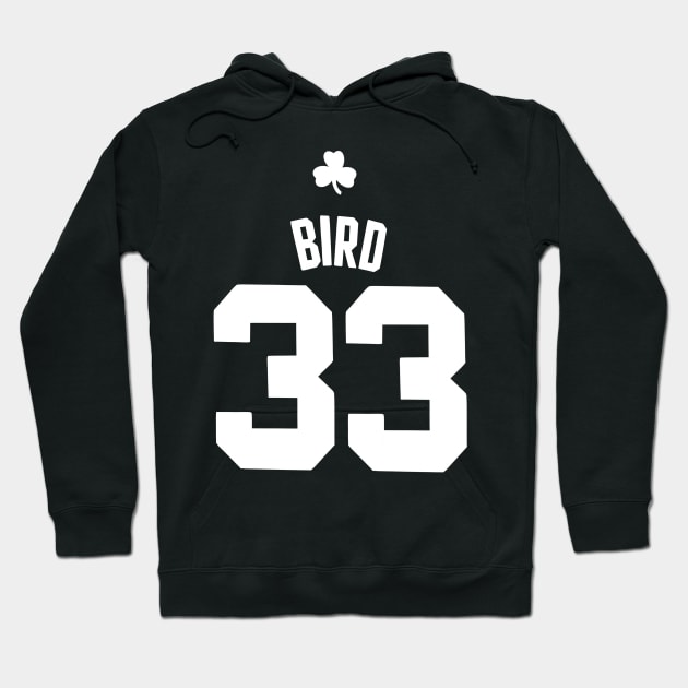 Larry Bird // Vintage Number Basketball Hoodie by KnockDown